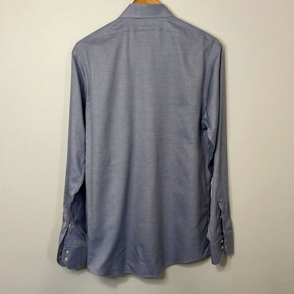 Brooks Brothers Men’s Blue Regent Button Down Dress Shirt 15.5 35 100% Cotton - Picture 5 of 8